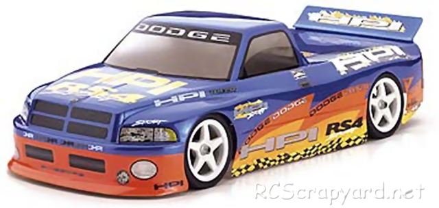 HPI RS4 Sport Chassis - Dodge Ram - # 255