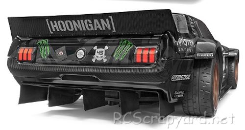 HPI RS4 Sport 3 Chassis 1965 Ford Mustang Hoonicorn - # 115990