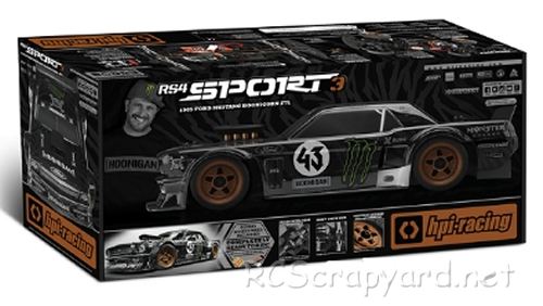 HPI RS4 Sport 3 1965 Ford Mustang Hoonicorn - # 115990