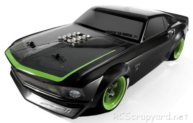 HPI RS4 Sport 3 - 1969 Ford Mustang RTR-X - # 120102
