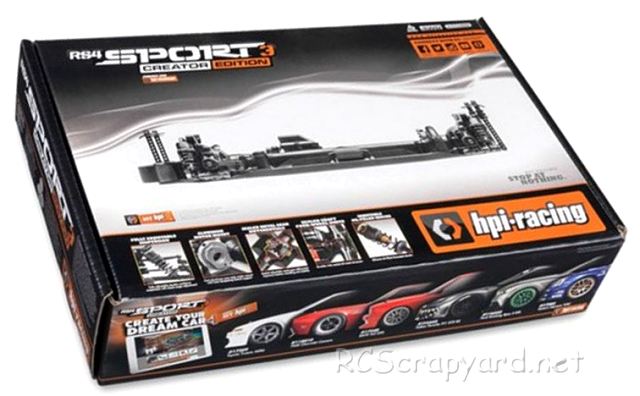 HPI RS4 Sport 3 - Creator Edition Chassis - # 118000