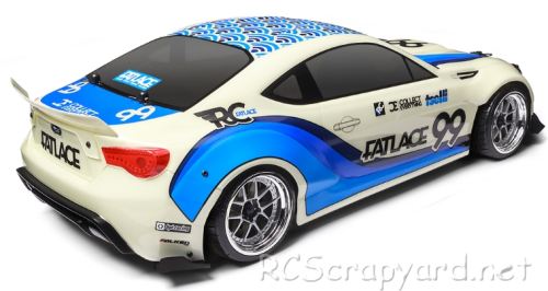 HPI RS4 Sport 3 Drift Chassis Subaru BRZ - # 114356