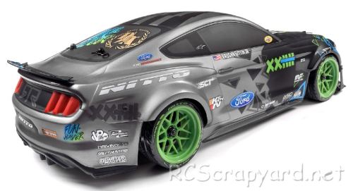 HPI RS4 Sport 3 Drift Chassis Vaughn Gittin Jr. Fun-Haver Ford Mustang - # 115984