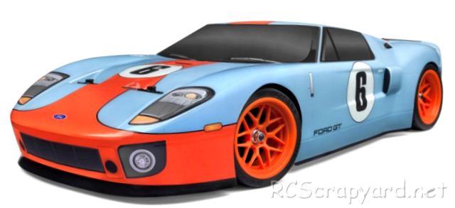 HPI RS4 Sport 3 Flux - Ford GT Heritage Edition - # 120098