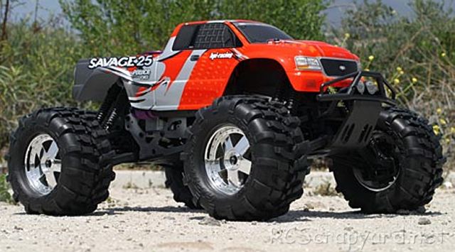 HPI Savage 25 Monster Truck - # 832 • (Radio Controlled Model