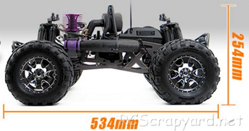 HPI Savage X 4.1 Chassis