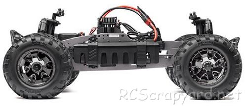 HPI Savage XL Flux - # 112609 Chassis