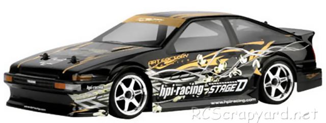 HPI Sprint 2 Drift Sport - Toyota Trueno AE86 - # 760