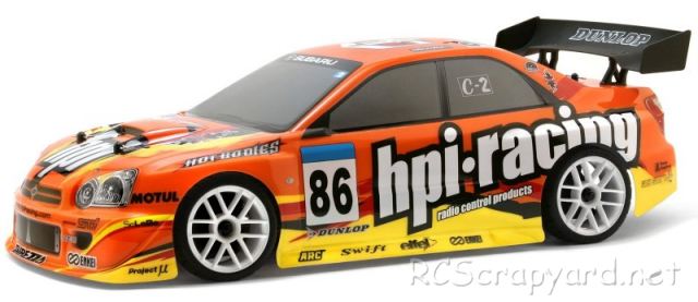 HPI Sprint 2 RTR - Subaru Impreza - # 707