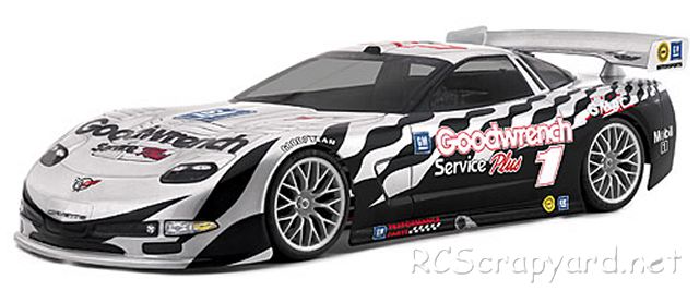 HPI Super Nitro RS4 - Chevrolet Corvette C5-R - # 486