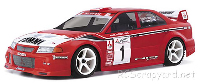 HPI Super Nitro RS4 Rally - Mitsubishi Lancer Evolution VI - # 461