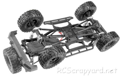 HPI Venture Crawler - Toyota FJ Cruiser - # 118146 - Rock Crawler Chassis