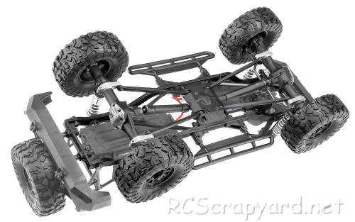 HPI Venture Crawler - Toyota FJ Cruiser - # 116558 - Rock Crawler Chassis