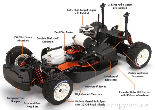 HPI Racing WR8 3.0 Chassis