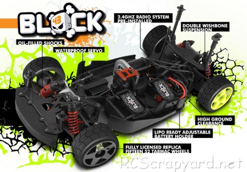 HPI Ken Bolck 109313 Chassis