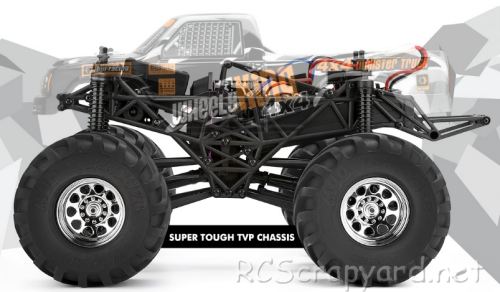 HPI Racing Wheely King 4x4 Chassis