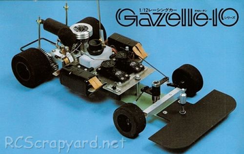 Hirobo Gazelle-10 - Renault Alpine Chassis