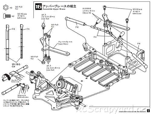 Kawada M300FX Telaio