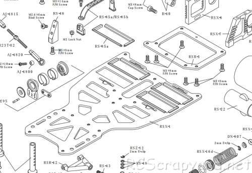 Kawada M300RSX Chassis