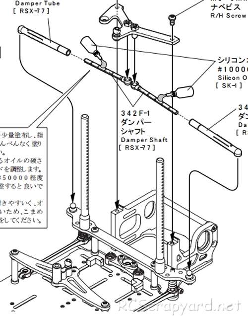 Kawada M500GT Telaio