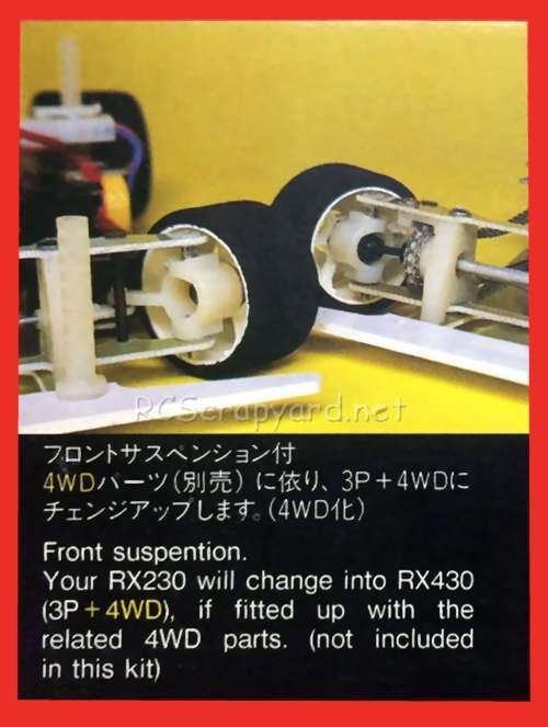 Kawada Wolf RX230 Telaio