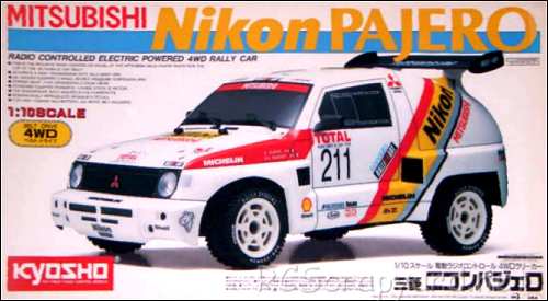 Kyosho Mitsubishi Nikon Pajero Box