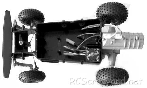 Kyosho Sand Skipper Chasis