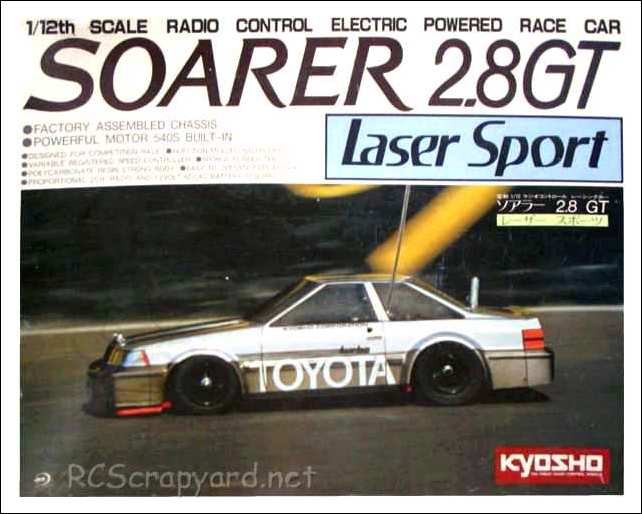 Kyosho Soarer 2.8 GT - Laser Sport