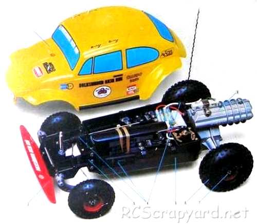 Kyosho Volhswagen Baja Bug Chassis