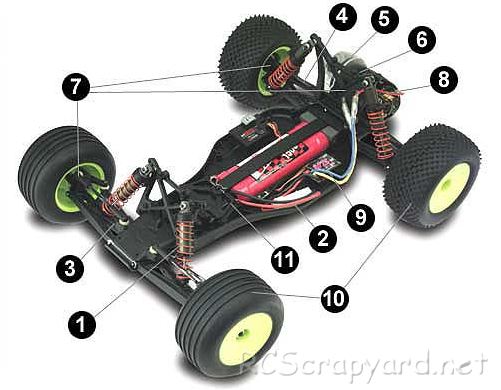 Losi XXX-T Sport Chassis