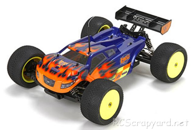 Losi Mini 8IGHT-T, Phend Edition Truggy - LOS01011