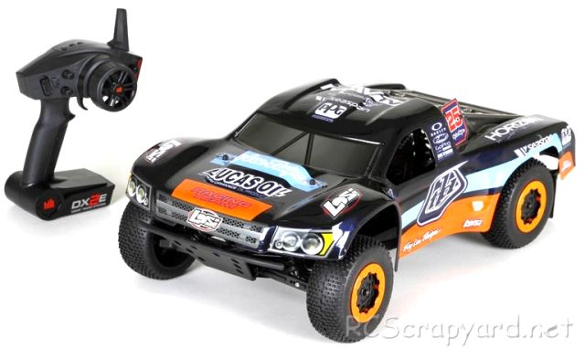 Losi Ten SCTE Troy Lee Designs Truck - LOS03001