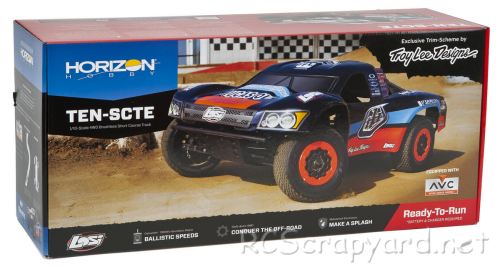 Losi Ten SCTE Troy Lee Designs Box