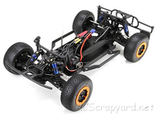 Losi Ten SCTE Troy Lee Designs Chassis