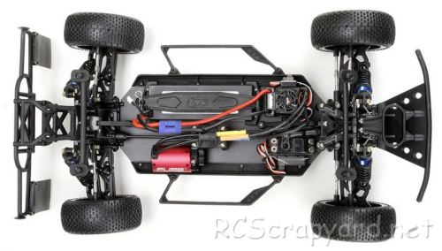 Losi Ten SCTE Troy Lee Designs Chassis