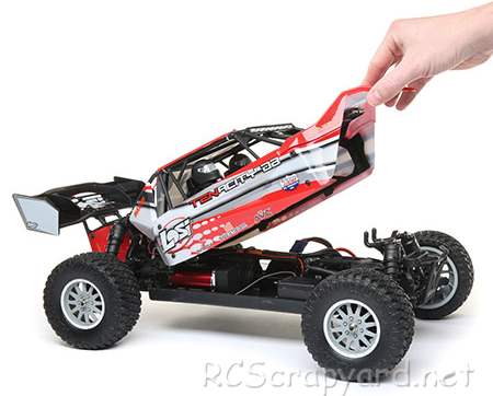 Losi Tenacity-DB Chassis