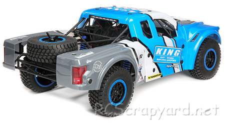 Losi Baja Rey - King Shocks Ford Raptor