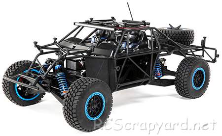 Losi Baja Rey - King Shocks Ford Raptor Chassis