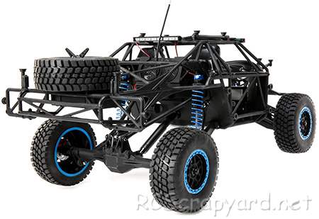 Losi Baja Rey - King Shocks Ford Raptor Chassis