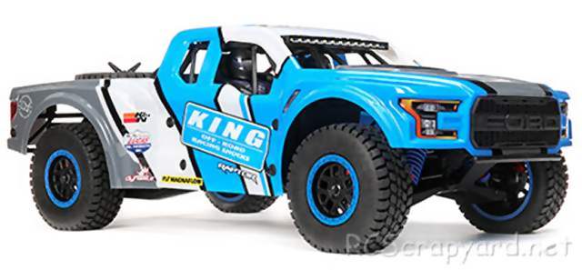 Losi Baja Rey - King Shocks Ford Raptor Truck - LOS03020T1