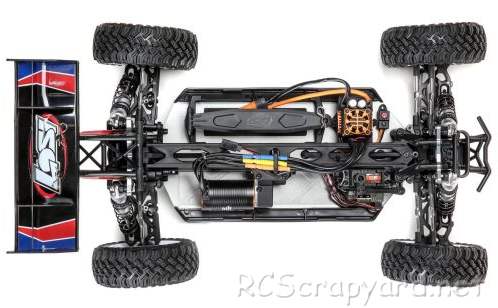 Losi Tenacity-DB Pro - Lucas Oil Chassis