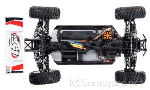 Losi Tenacity-DB Pro - Fox Racing Chassis