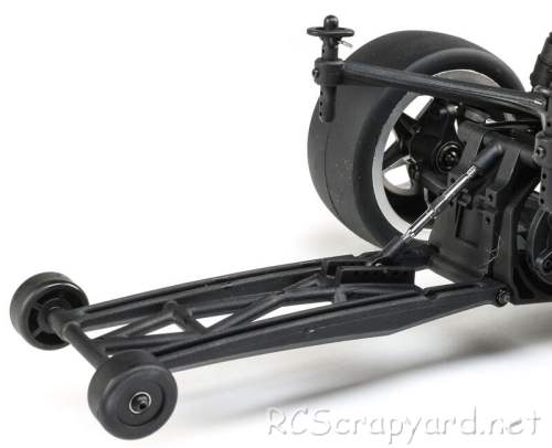 Losi 22S - No Prep Drag Roller Kit Chassis