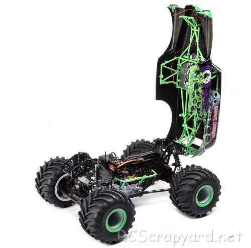 Losi LMT Grave Digger Chassis