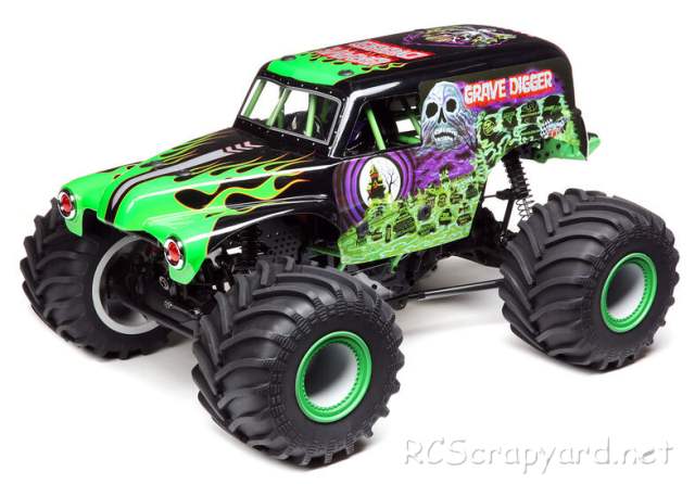 Losi LMT Grave Digger Monster Truck - LOS04021T1