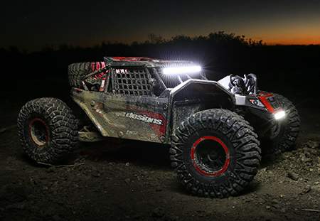 Losi Super Rock Rey - Baja-Designs Chassis