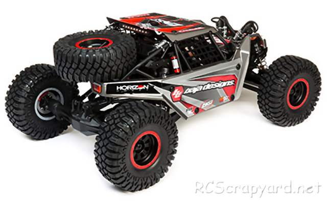 Losi Super Rock Rey - Baja-Designs Truck - LOS05016T2