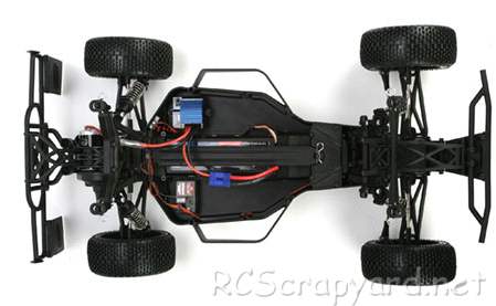 Losi JS Twitch XXX SCT, Limited Edition Chassis