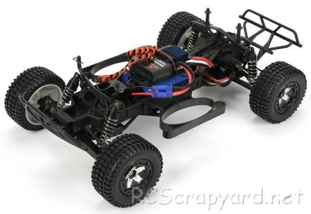 Losi Mini Rockstar SCT Chassis