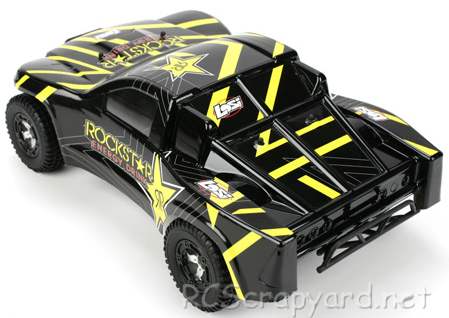 Losi Mini Rockstar SCT Chassis